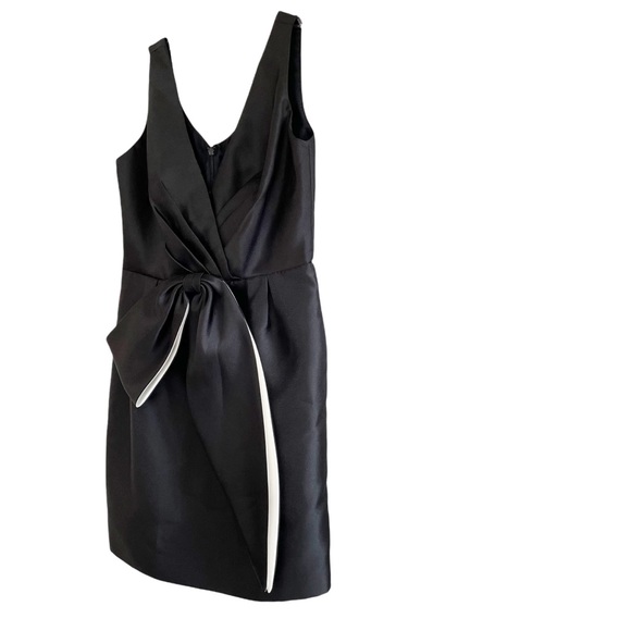 Jill Stuart Black Bow Cocktail Dress 10 - Picture 2 of 6